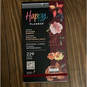 The Happy Planner Seasonal Florals Value Pack Stickers